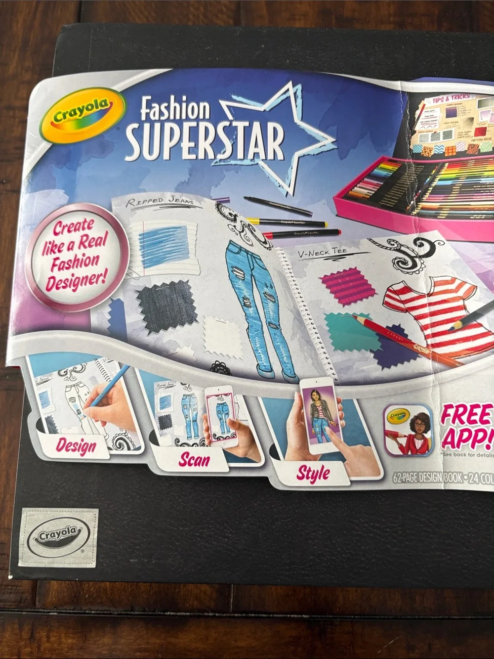 Crayola Fashion Superstar Design Tablet Kit -